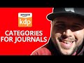 How to Find the Right Categories for Amazon KDP - KDP Categories For Journals