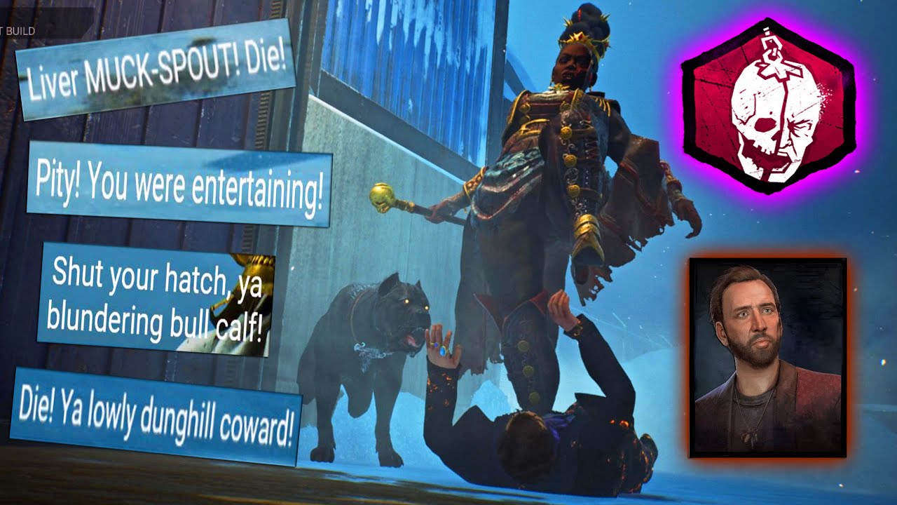 The Houndmaster Unique Mori Voice Lines Towards Nic Cage