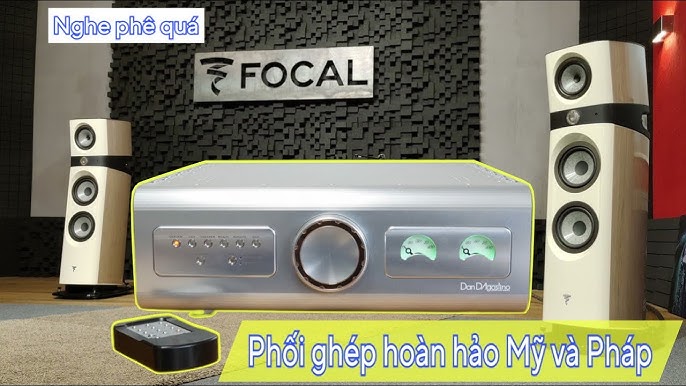 TEST COMBO HI-END NGHE NHẠC CỰC PHÊ -Loa Focal Sopra No3 - Amply ...