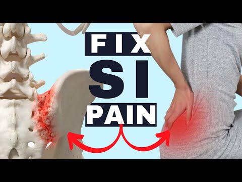 How to Fix SI (sacroiliac) Joint Pain AT HOME