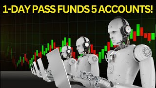 One Day Pass Funds 5 Evaluation Accounts W/ Trade Copier