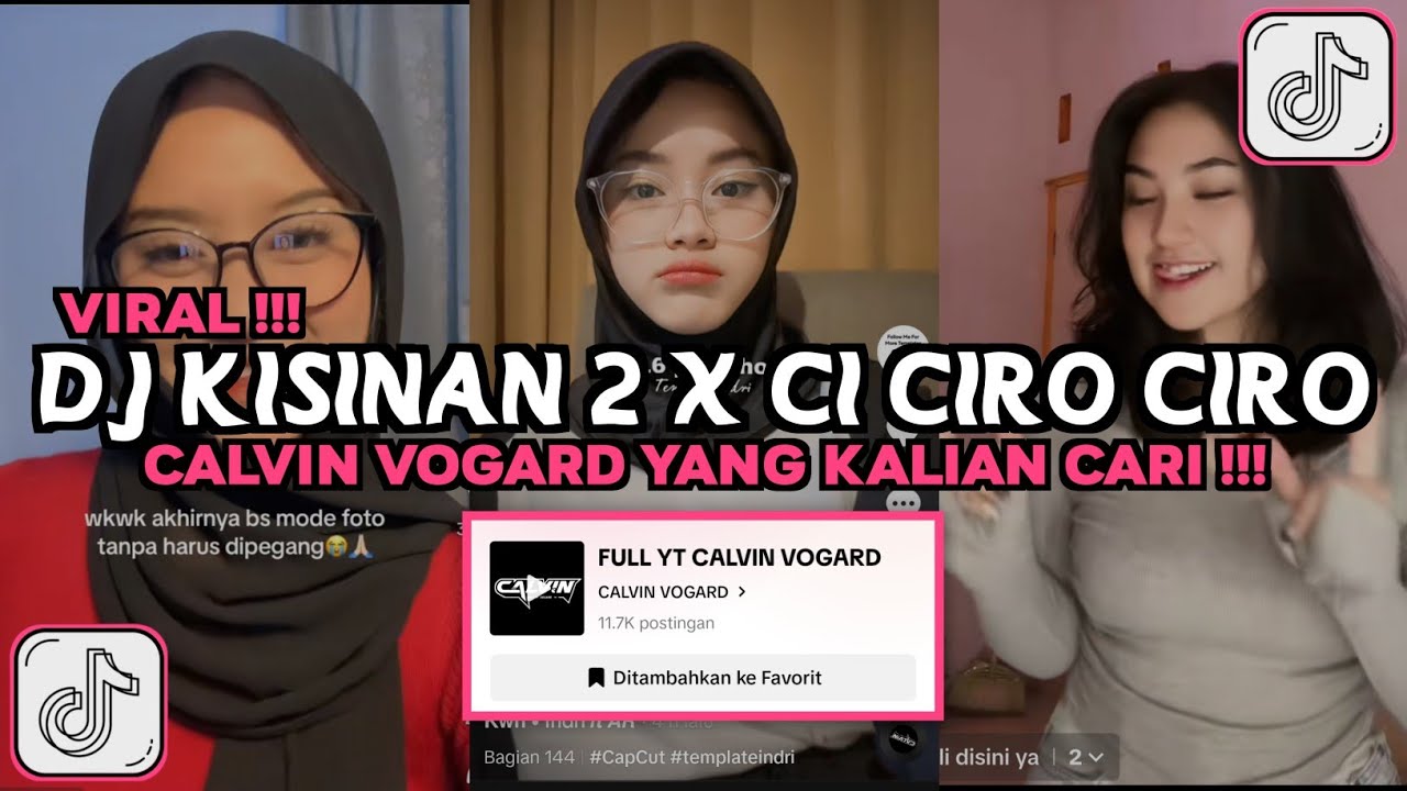 DJ KISINAN 2 X CI CIRO CIRO CALVIN VOGARD VIRAL TIKTOK || DJ BOLA BALI NGGO DOLANAN X CI CIRO CIRO