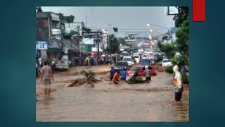 BANJIR Bandang di CICAHEUM Bandung ..Seram sekali !