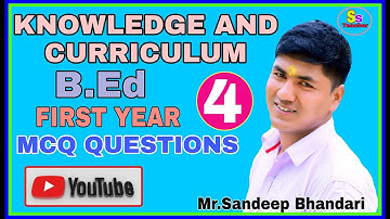 Knowledge and curriculum mcq questions part-4,B.ed 1st knowledge & curriculum mcq questions 2020,
