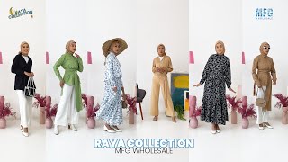 Raya Collection 2023 by MFG Wholesale - Koleksi Gamis Trendy Terlaris di Marketplace screenshot 1