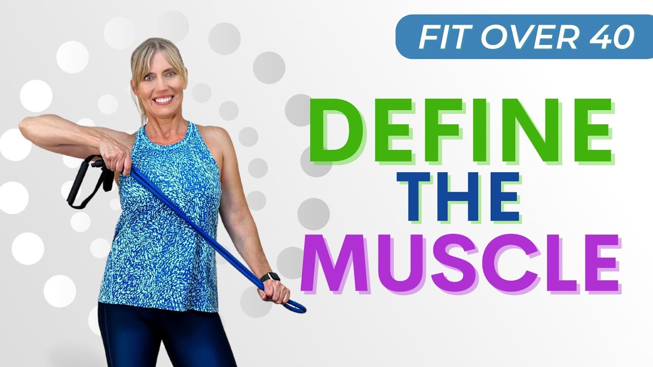 30 Minute Full Body Resistance Band Workout For Women Over 40 YouTube