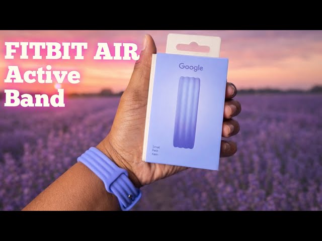 Google Fitbit Air Active Band Unboxing - YouTube