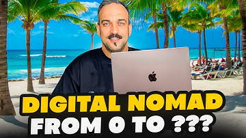 How to become a DIGITAL NOMAD in 2024 (3 steps plan)
