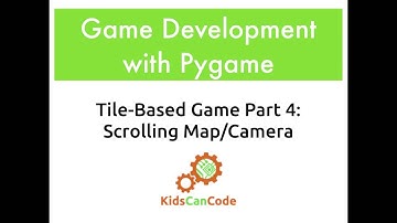 Tile-based game Part 4: Scrolling Map / Camera