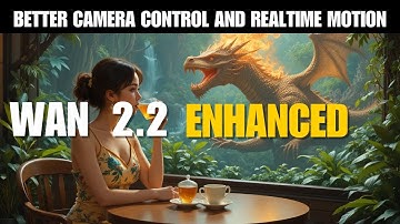 WAN 2.2 Enhanced - Better Camera Control and Realtime Motion