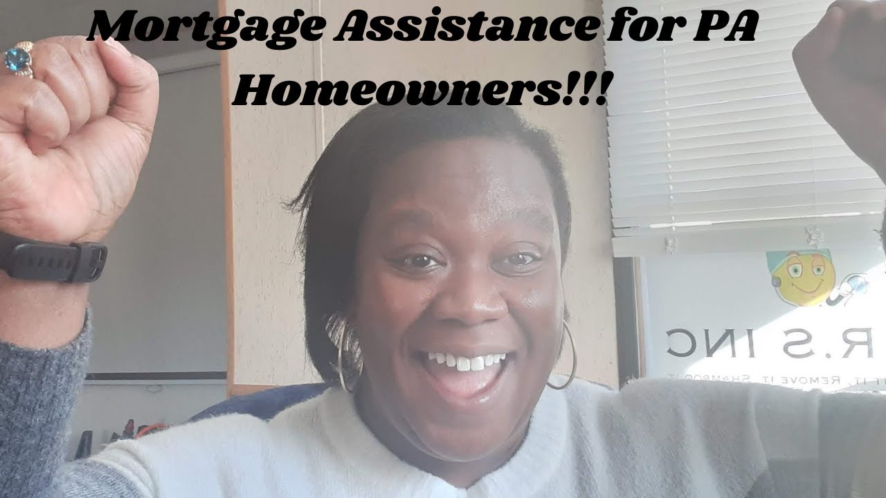 Mortgage assistance for PA homeowners!!! YouTube
