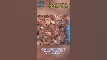 AI Heavy-Duty Bauxite Sorter: Meet Refractory Standards & Green Beneficiation #ore#machine #mining