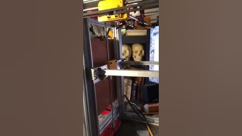 CoreXY 3D printer build:motion test