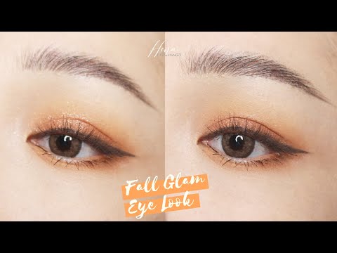 Trang điểm mắt mùa thu 🍁Autumn Makeup 🍁Revolution Division 🍁 Fall Glam Eye Look 🍁 Hena Makeup