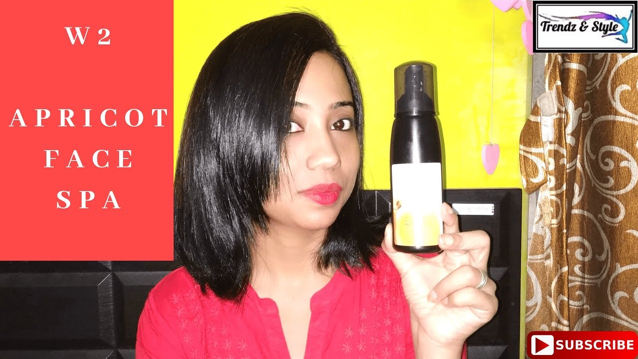 W2 Apricot Face Spa | Chemical free Face Wash | Honest Review & Demo | Trendz&style