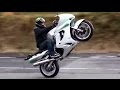 ZZR1200 Wheelie 木下真輔選手がウィリーのお手本披露（ウィリースクール参加者のバイク）