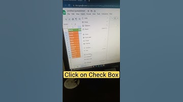 How to Insert Checkbox😲 #msexcel #excel #tricks #shortsvideo #computer #eca #shorts #tech #comment