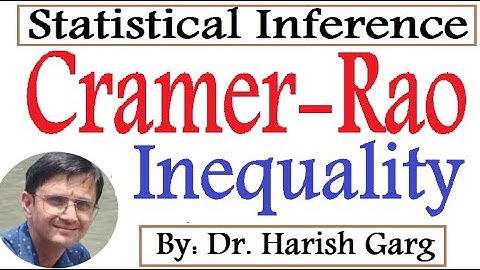 Cramer Rao Inequality for Inferences & its Proof