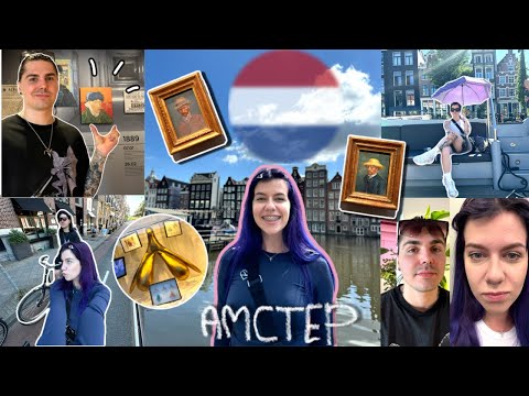 ВЛОГ АМСТЕРДАМ | велики и улица КРАСНЫХ фонарей (мы были в шОке)