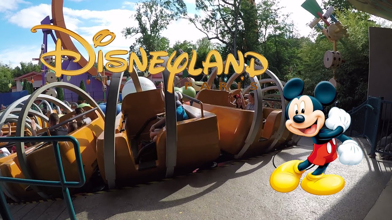 Off Ride POV : Slinky Dog Ride : Disneyland Paris : 4k