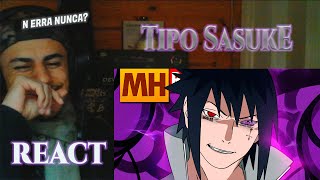 Tipo Sasuke 😎 (Naruto) | Style Trap | Prod. Sidney Scaccio | MHRAP [REACT/ ANÁLISE]