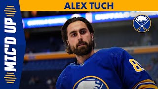 Alex Tuch Mic'd Up In First Game as a Buffalo Sabre! | Buffalo Sabres Mic'd Up Guide