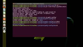 Getting Dev Working (Episode 8) - installing gedit config and rewriting rust hello world