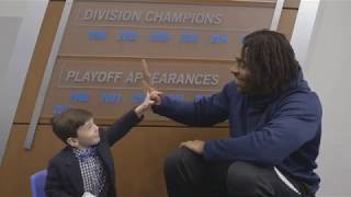 Kids Club Reporter: Julius Peppers Details