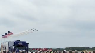 Blue Angels Top Gun Anthem Pass MCAS Cherry Point Air Show 2018