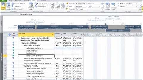 Top Ten Oddities in MS Project 2010 - Number 1: The Filter Oddity