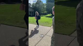 A Military Father Surprises His Daughter And Picks Her Up From School 