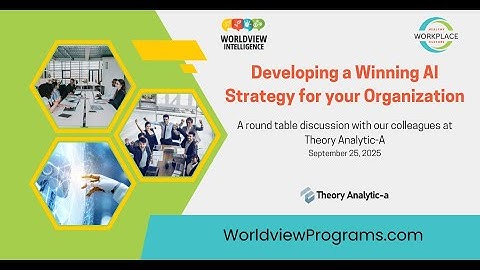 Developing a Winning AI Strategy for your Business - A Roundtable Discussion