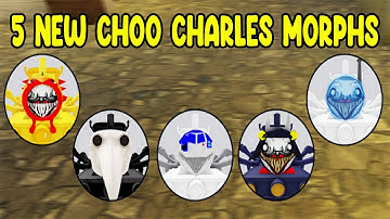 UPDATE - How to Find ALL 5 NEW CHOO CHARLES MORPHS in Find The Choo Charles Morphs