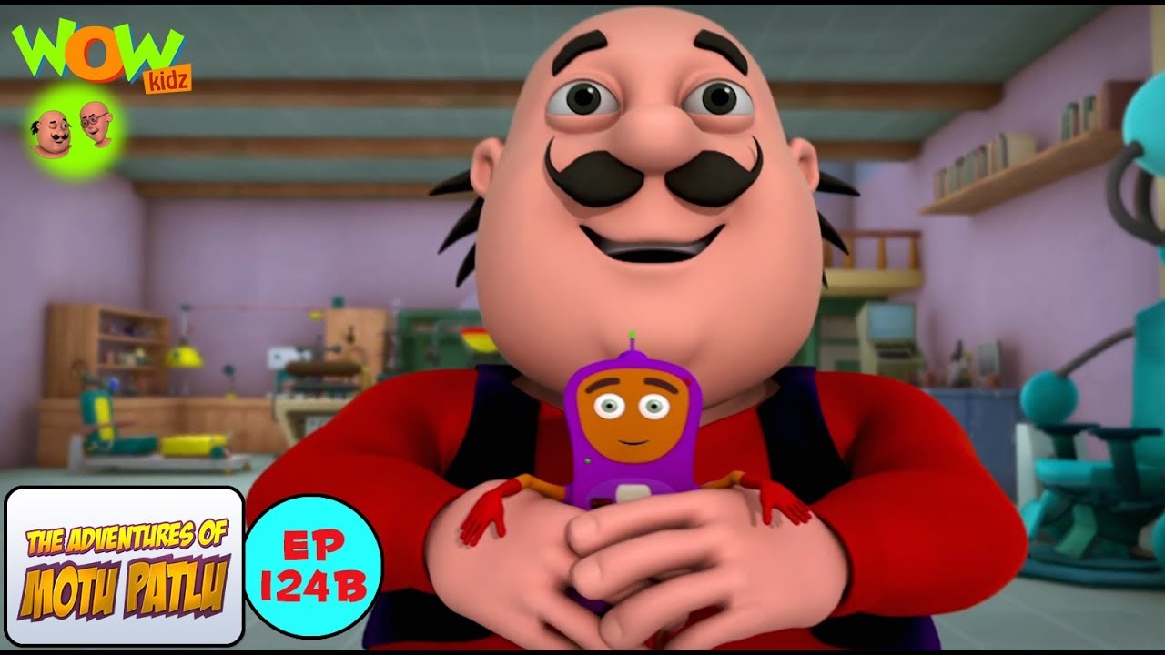 Motu Patlu Cartoons In Hindi |  Animated Series | Motu ka smart phone | Wow Kidz