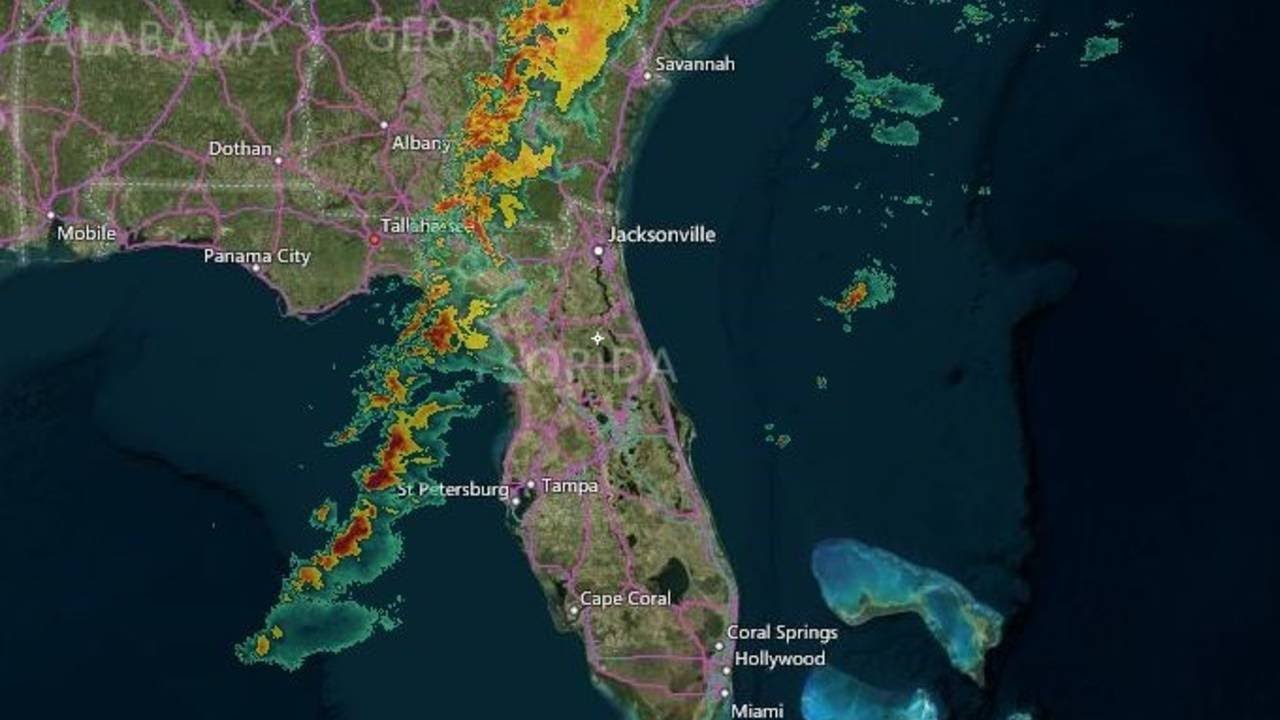 Tornado warning issued for central Florida ahead of