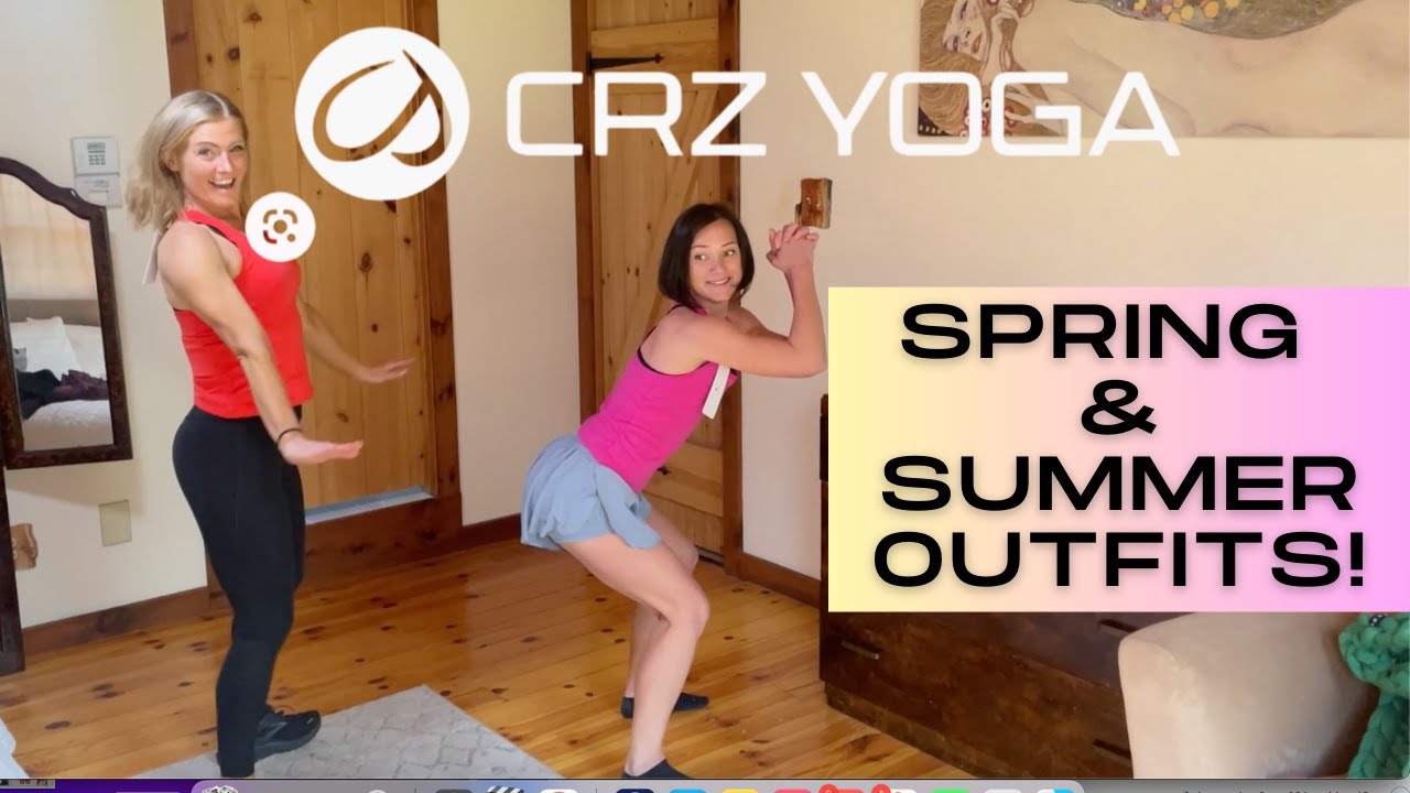 CRZ YOGA WORKOUT OUTFIT IDEAS FOR SPRING AND SUMMER!! 