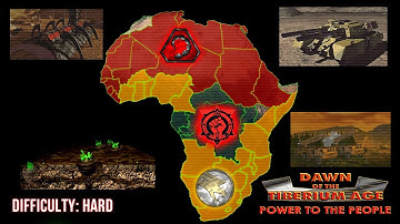 Dawn of Tiberium Age // Power To The People // Full Campaign Playthrough in Hard Difficulty