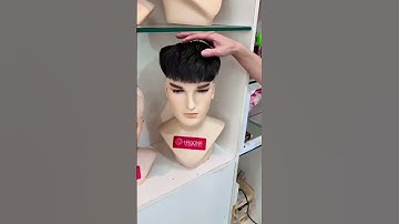 Đẹp zai đón giáng sinh thôi các Anh ơi! Tóc mái hói nam dạng dán keo cao cấp làm từ tóc thật V3