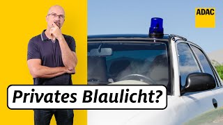 Darf ich ein Blaulicht auf mein Auto packen? - Diese Strafen drohen! | ADAC | Recht? Logisch!