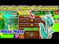 Cách Cày Nhiệm Vụ Gamepass Nhận Rồng Mizuchi Grow A Garden