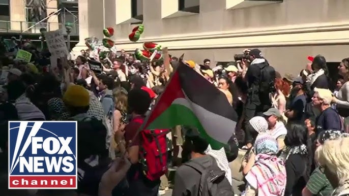Criminal Conduct Anti Israel Protests Underway Across The Us