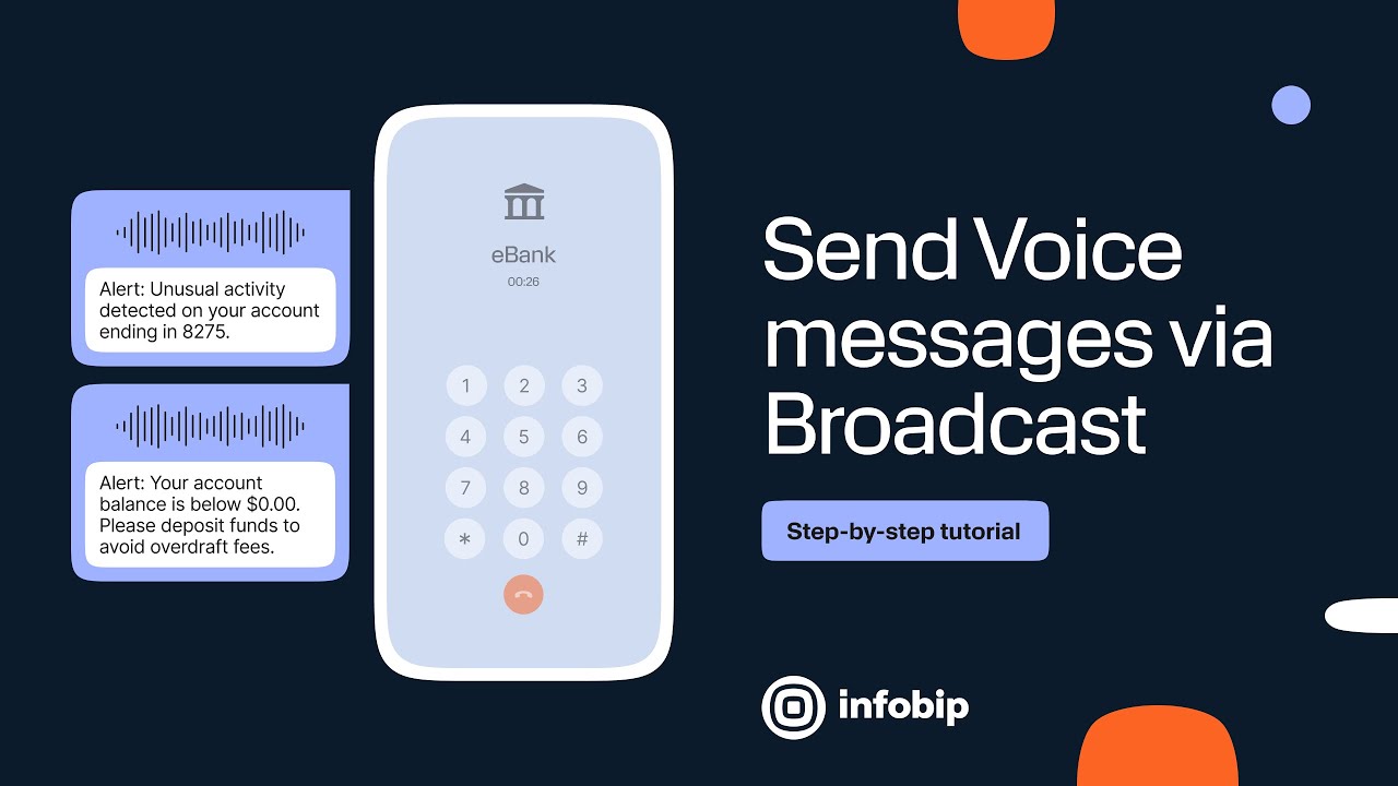 Send Voice Messages via Broadcast - YouTube