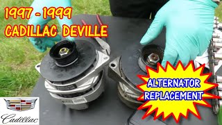 1997-1999 Cadillac Deville Alternator Replacement