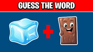 Can you Guess the word by Emojis 🤔 | Emoji Quiz Challenge