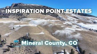 Inspiration Point Estates, Mineral County Colorado Neighborhood Tour #creede #dronemountains #drone