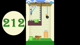 Rescue Cut Level 212 [2021] [HD] rescue cut rope puzzle screenshot 5