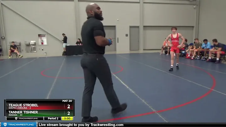 113 Lbs Round 7 (8 Team) - Teague Strobel, South C...