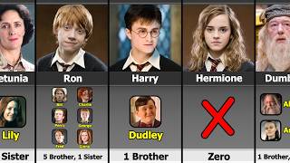 Harry Potter Character How Many Brother and Sister