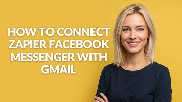 How to Connect Zapier Facebook Messenger with Gmail - Julia