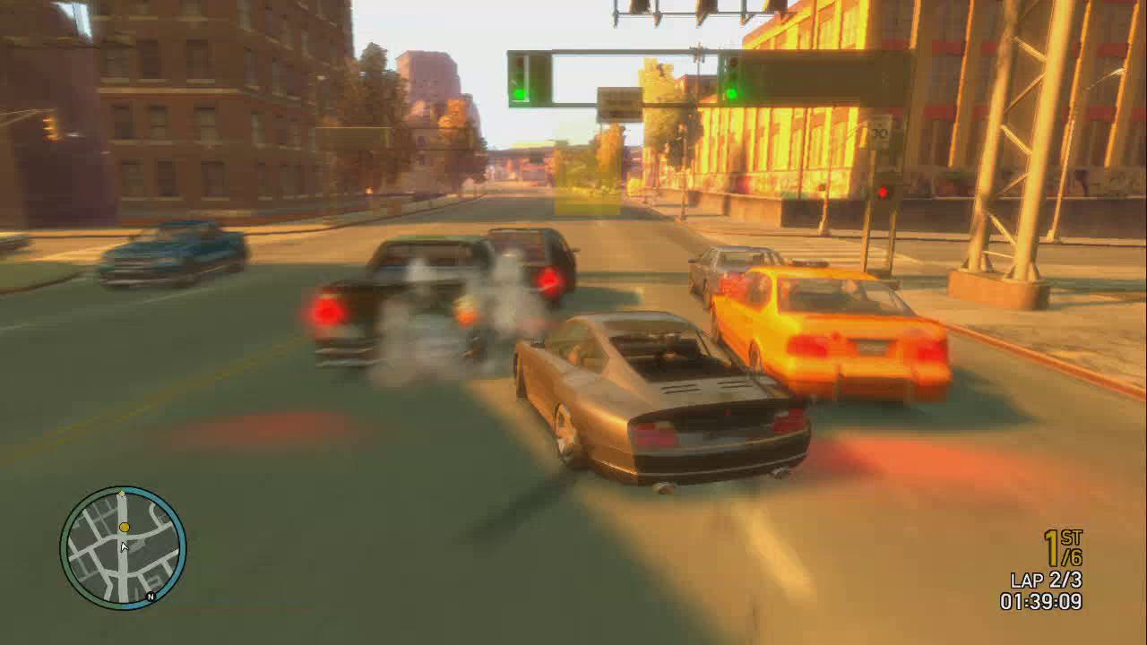GTA IV: Brucie Race #3 - Dukes Boulevard